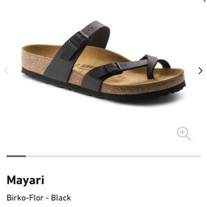 Birkenstock Mayari Black Sandals Size 37